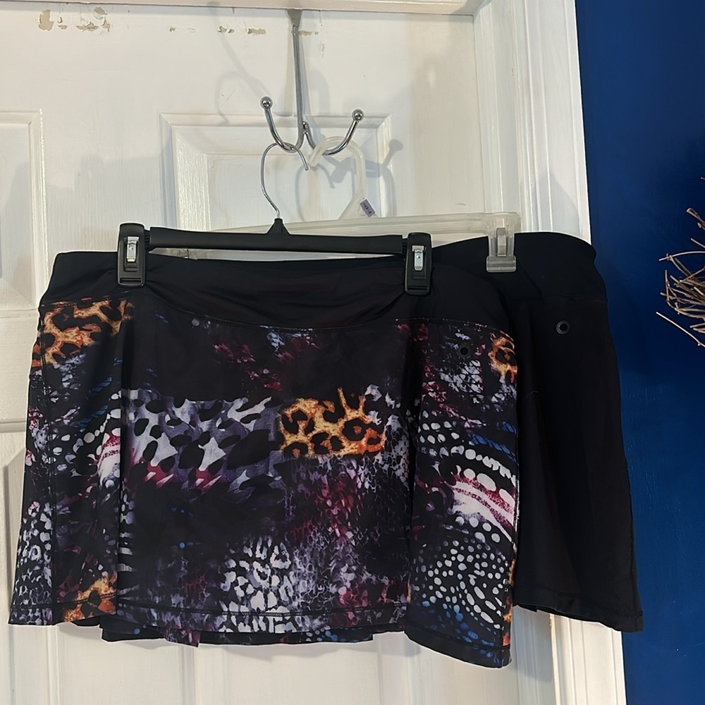NWOT Set of 2 Women’s Queenieke & Athletic Tennis Golf Athletic Skort Sz XXL
